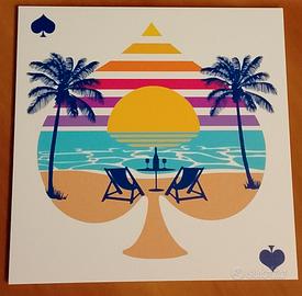 mosaico stampe tema gambling
