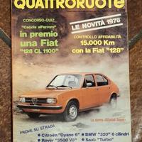 QUATTRORUOTE – Nr. 265 Gennaio 1978 (originale)