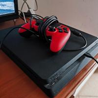 PS4 Slim 1TB con controller e giochi. 