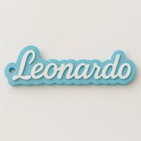 portachiavi personalizzabile con nome in 3d 