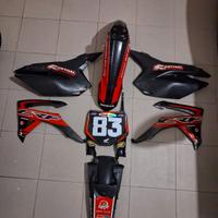 Carene con grafiche Honda CRF 250 anno 2015