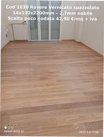 Parquet Maxiplancia Rovere poco nodato
