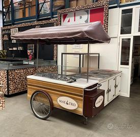 Carrettino gelato professionale come nuovo