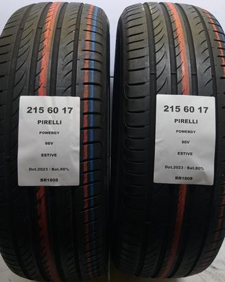 2 GOMME 215 60 17 PIRELLI BR1808