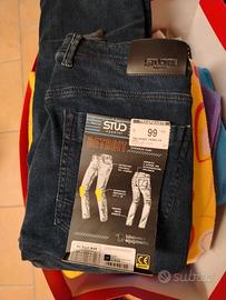 Jeans moto Stud 