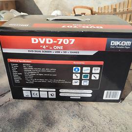 Dvd player + game console e monitor per auto