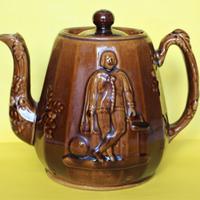 MORTON old teapot "SHAKESPEARE"' Inghilterra 1877
