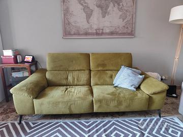 divano Dondi salotti verde muschio 