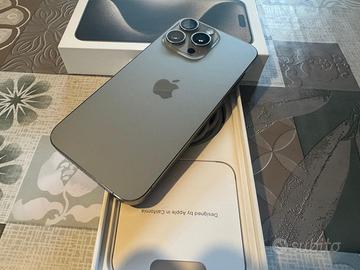 Iphone 15 pro max grigio titanio 512 gb