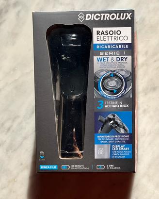 Rasoio elettrico Dictrolux senza filo