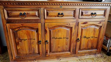 Titolo  cucina componibile in rovere