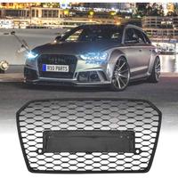 GRIGLIA PER AUDI A6 4G 14-18 LOOK RS6 NERO LUCIDO