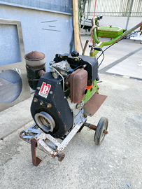 Motozappa più carrello