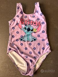 Costumino intero Stitch Disney 7-8 anni 128 cm