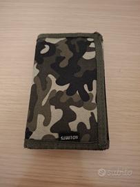 Portafoglio mimetico verde militare 