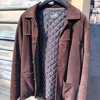 giaccone uomo pelle scamosciata 