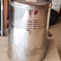 contenitore olio in acciao