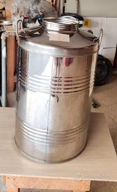 contenitore olio in acciao