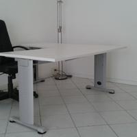 Scrivania ufficio 160x80 con allungo