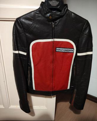 giubbino motociclista in pelle 