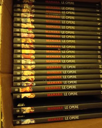 le opere serie completa Milo manara