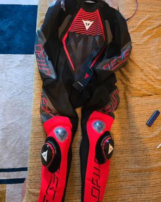 Dainese Audax tuta pelle intera prof. NUOVA tg.54