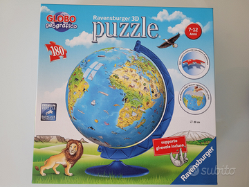 Puzzle 3D Mappamondo Ravensburger