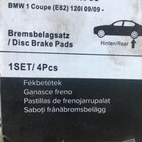 Pastiglie freni BMW serie 1 coupe