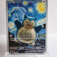 Carta Pokemon "Snorlax Notte Stellata" custom card