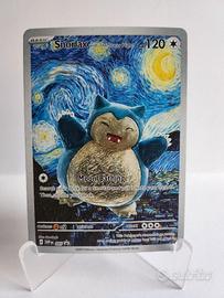 Carta Pokemon "Snorlax Notte Stellata" custom card