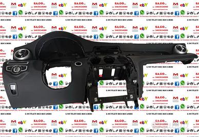CRUSCOTTO NUDO SENZA AIRBAG PASSEGGERO MERCEDES GL