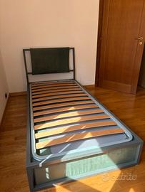  letti singoli FLAME Samoa con cassettoni