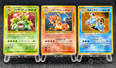 Charizard Blastoise Venusaur Pokémon Promo Jap