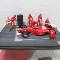 2 diorami 1/43FERRARI F.1 CANADA 2000+SEPANG 2000