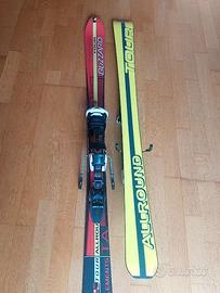 Sci alpinismo blizzard 150 cm con pelli