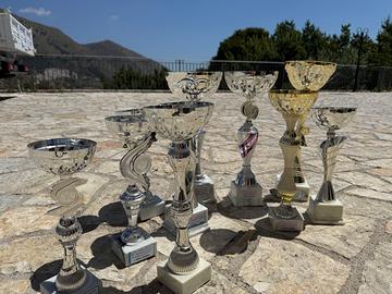 Coppe trofei per premiazione
