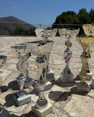 Coppe trofei per premiazione