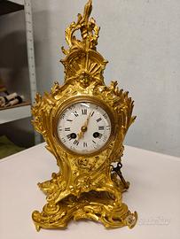 orologio in bronzo dorato 