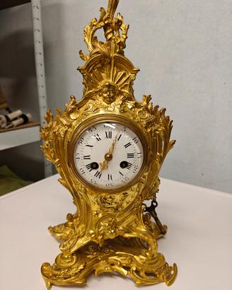 orologio in bronzo dorato 