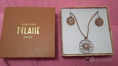 Cofanetto Alviero Martini collana+orecchini