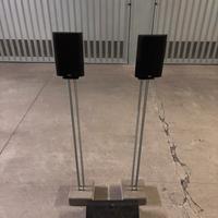 Casse stereo con reggicasse  + Subbufer