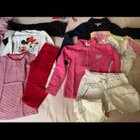 Lotto vestiti bambina 6/7 anni. Mezza stagione.
