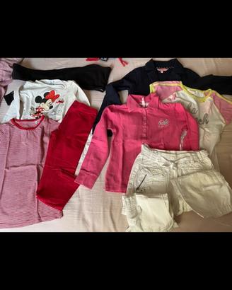 Lotto vestiti bambina 6/7 anni. Mezza stagione.