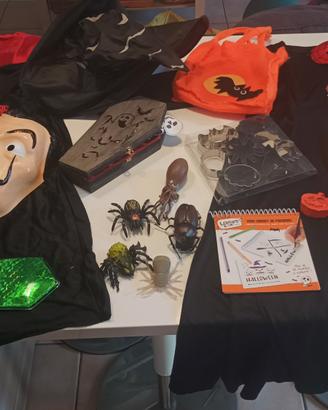 set travestimenti carnevale halloween 