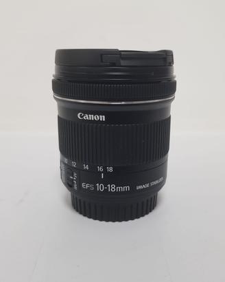 Canon EF-S 10-18mm 1:4.5-5.6 IS STM usato