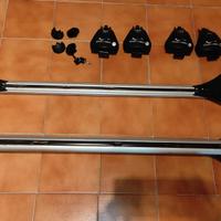 2 barre da tetto complete GREEN VALLEY+ 4 attacchi