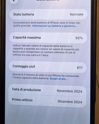 IPHONE 16 pro max 256