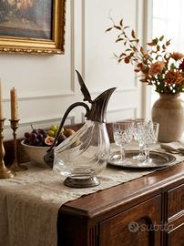 Caraffa/decanter vintage a forma di anatra