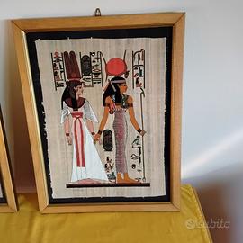 quadri con pergamena 