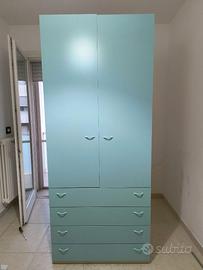 Armadio 4 ante + cassetti